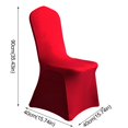 thumbnail image 3 of Housse de Chaise Tout Inclus en Polyester Spandex Élastique pour Mariages Banquets et Fêtes, 3 of 3