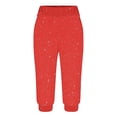 thumbnail image 3 of tarylea Womens Capri Pants Stretchy Drawstring Low Rise Jogger Pants Soft Comfy Lounge Cropped Yoga Pants with Pockets, 3 of 4