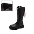 thumbnail image 4 of Boots for Girls Bow Knot Leather Long Barrel Princess Winter Fashion, 4 of 9