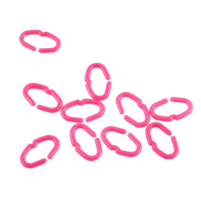 Chicken Beak Clasps , Circle Safer Chicken Mouth Snap Ring, Pink For Chicken Beak