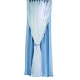 thumbnail image 2 of Agiferg Starry Sky Sheer Curtain Tulle Window Treatment Voile Drape Valance Double-deck, 2 of 4