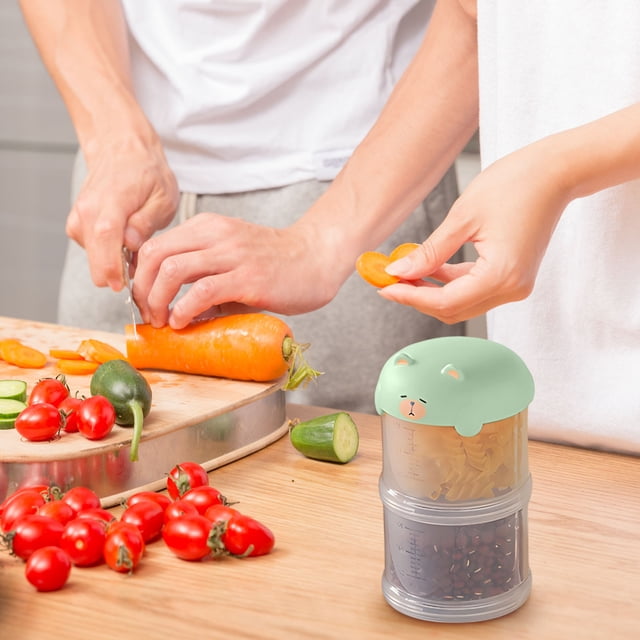 Portable Camping Seasoning Bottle | Airtight Travel Spice Container | Detachable 2-Layer Storage Jar for Kitchen & Outdoor Use | Plastic Material