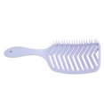 thumbnail image 1 of Vent Brush, Styling Tool Paddle Detangling Brush Curved Portable  for Curly Hair for Home Salon, 1 of 8