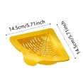 thumbnail image 2 of & Filter Kitchen Accessory Corner Rack Draining & Storage Solution Easy Install Triangular Strainer with Open Design, 2 of 3