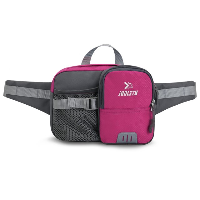 Sac Banane de Sport de Plein Air avec Porte-Bouteille, Pochette de Taille pour la Randonnée, le Cyclisme, la Course