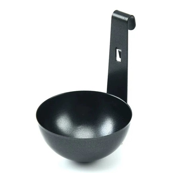 jovati Hanging Egg Poacher Cup Non Stick Stainless Steel Egg Cooker Hook for Breakfast Pan Pot Kitchen Utensil