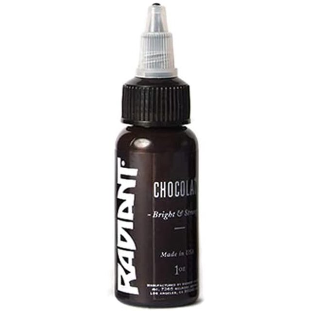 Radiant Colors Encre à Tatouage - Brun CHOCOLAT 1 Oz