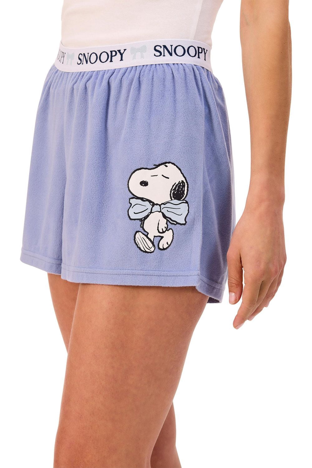 Shorts de nuit Snoopy de Peanuts pour femmes, lot de 2