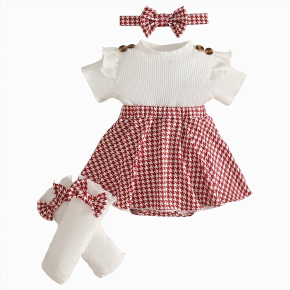 Gubotare Newborn Dress Newborn Baby Boys Girls Clothes Cute Funny Romper Rompers Newborn Baby Coming Home Outfit 0 3 6 9 12 18 24 Months (Wine,3-6 Months)