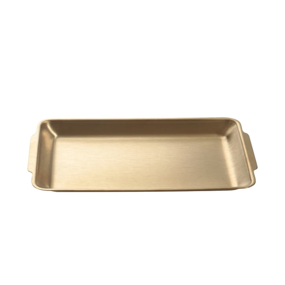 1* Plateau en Acier Inoxydable 304 de Qualité Alimentaire Plateau Plat pour Barbecue Plateau d'Extérieur en Acier Inoxydable
