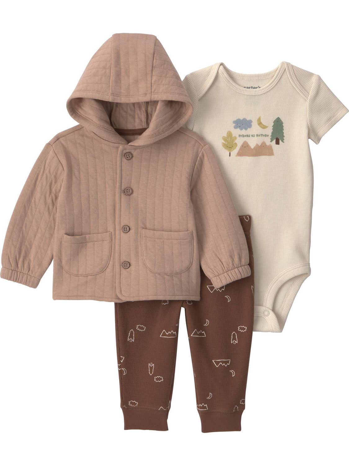 Carter's Child of Mine Baby Boy 3-Piece Cardigan Set
