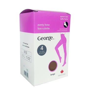 Lot de 5 bas-culottes taille forte George pour femmes