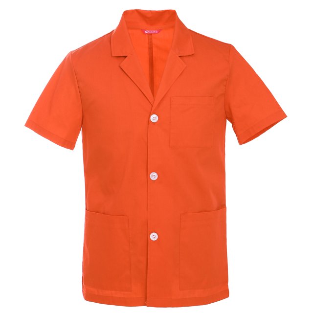 Men's 31 Inch Consultation Short Sleeve Lab Coat