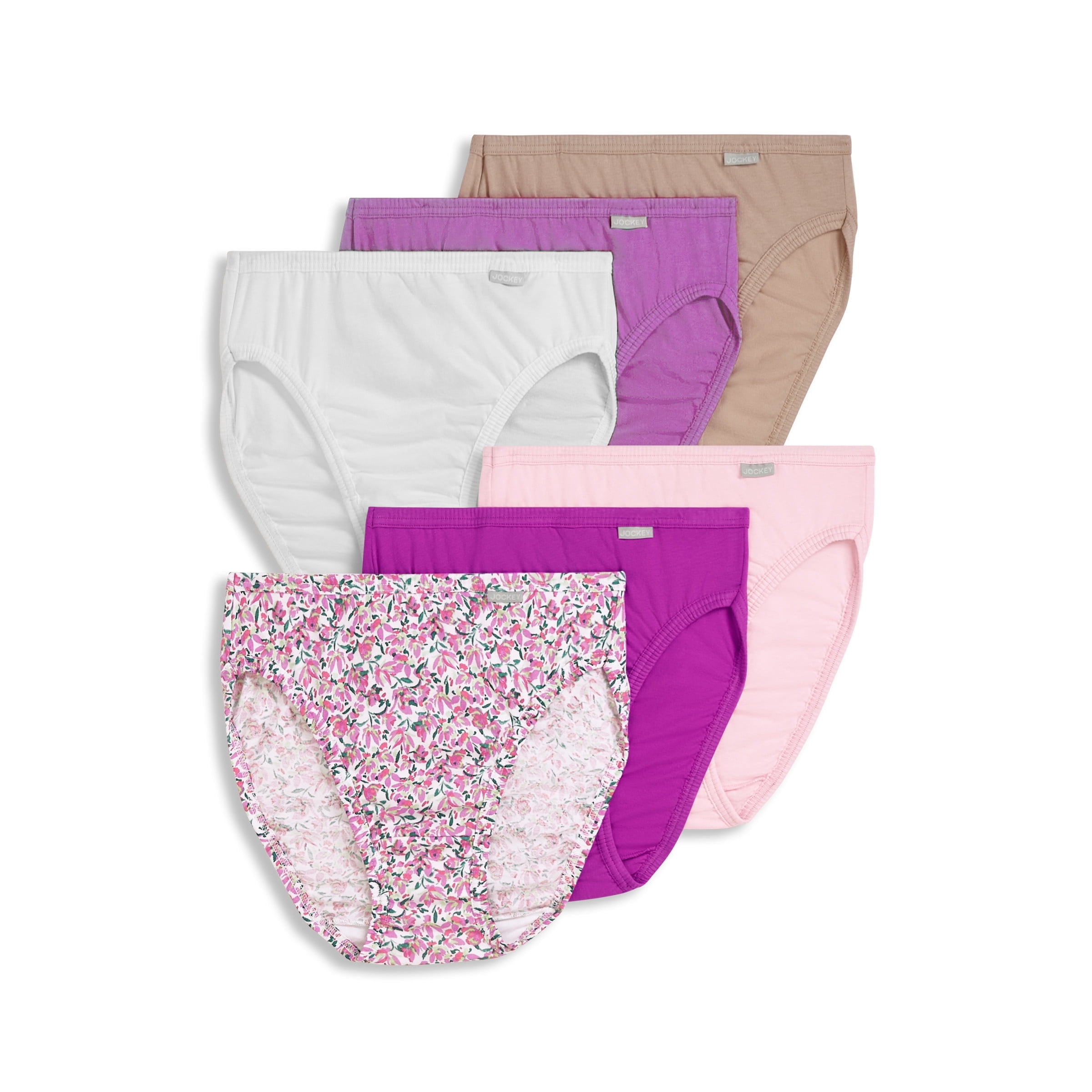 Jockey Femmes Grande Taille Elance French Cut - Lot de 6