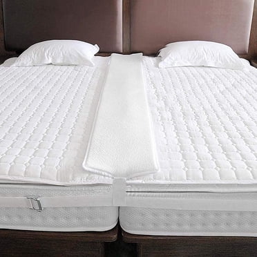 RRJ Bed Bridge Mattress Gap Filler, Foam Bed Connector for Twin Full Queen King Size Beds, Anti-Slip Mattress Topper Gap Filler for Couples, Bedding Accessories for Home Hotel Dormitory