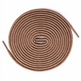thumbnail image 2 of Light Brown Shoelaces [2 Pairs] 100% Cotton Made in Italy Rounded Unwaxed 51.5", 2 of 4