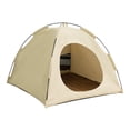 thumbnail image 1 of Hearth & Gear Cat Tent Foldable Cat Tent With Cooler Pad Portable Refreshing And Breathable Cats Pet Tents Removable And Washable (small) Pet Swing Pet Nesting Material Dispenser for Small Metal, 1 of 6