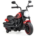 thumbnail image 1 of Costway Moto Électrique 6 V pour Enfants avec Roues Stabilisatrices, Phares DEL, Tableau de Musique, Rouge, 1 of 10