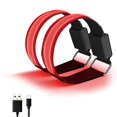 thumbnail image 1 of LED Bracelet Reflective Band Adjustable  Light Up Armbands for Jogging, Running and Cycling, USB Rechargeable, 3 Lighting Modes, 1 of 7