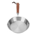 thumbnail image 4 of Stainless Steel Frying Pan Non Stick Egg Pan Fry Pan for Household Restaurant Induction Cooker 6.3 Inch, 4 of 14