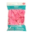 thumbnail image 2 of 12inch Pink Latex Balloons, 15 Pieces, by Way To Celebrate, 2 of 3
