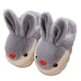 thumbnail image 2 of LSLJS Toddler Boys Girls Cute Slippers Children's Winter Rabbit Boys/Girls' Warm Non Slip Home Plush Slippers, 2 of 4