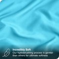 thumbnail image 2 of Bare Home Pillowcase Set - Premium 1800 Collection - Double Brushed - Ultra Soft - Standard Size, Aqua, 2 Count, 2 of 7