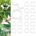 thumbnail image 2 of Visland Clips de Support en Plastique pour Plantes Clips de Treillis Réutilisables pour Tomates Plantes Grimpantes Vignes Concombres Usage Intérieur Extérieur, 2 of 8