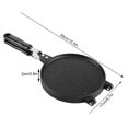 thumbnail image 3 of Household Accessories Round Shape Waffle Maker, Waffle , Egg Roll Maker Kitchen for Home, 3 of 8