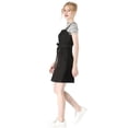 thumbnail image 4 of INSPIRE CHIC Women's Spring Summer Adjustable Strap a-Line Jeans Denim Dress Black 3XL, 4 of 7