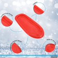 thumbnail image 2 of Superio Luge de Neige Toboggan 2 Cavaliers, Rouge (Lot de 2), 2 of 5