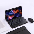 thumbnail image 1 of Keyboard for Huawei Matepad 11.5 Tablet Case 2023 Backlit Touchpad Trackpad Keyboard For Huawei MatePad 11 5 2023 Cover Teclado black with mouse French(QWERTY), 1 of 6