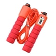 thumbnail image 1 of yingyy Adults Children Jumping Rope Portable Fat Burning Counter Skipping Cord Strength Training Fitness Exercise Sports Red, 1 of 6