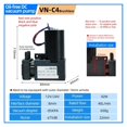 thumbnail image 2 of 12V/24V DC Diaphragm Vacuum Pump, Electric Negative Pressure Suction Vacuum Pump ,Not Damage Pump, 2 of 7