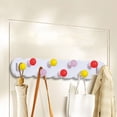 thumbnail image 1 of EGNMCR Strong Adhesive Hanging Hook Nine Hooks Suitable For Rental Houses And Kitchens No Installation Required Efficient Adhesion Plastic Paste hook, 1 of 6