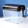 thumbnail image 2 of Desktop Hand Operated Office Home A6 Mini Manual Shredder, 2 of 4