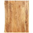 thumbnail image 1 of vidaXL Table Top Solid Acacia Wood 80x(50-60)x2.5 cm, 1 of 4