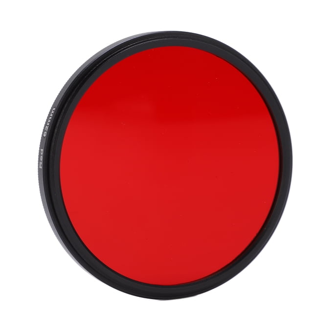 67mm Al Red Filter, Enhancing the Red Tones in the Picture, Making the Scene More Vivid and Layered with Screw Thread Installation for Lens