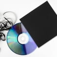 thumbnail image 4 of OULII 12Pcs Black DVD Sleeve Cardboard Storage for Office Use, 4 of 8