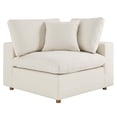 thumbnail image 4 of Modway Commix 5-Piece Down Filled Overstuffed Armless Sectional Sofa in Light Beige, 4 of 10
