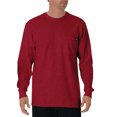 thumbnail image 3 of Dickies T-Shirt à Manches Longues pour Homme, Col Ras du Cou, Poids Lourd, XT, Rouge Anglais, 3 of 4