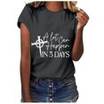 thumbnail image 2 of EGNMCR Chemises de Pâques pour Femmes Chemises Imprimées Manches Courtes Décontractées Col Rond T-Shirts pour Femmes, 2 of 5