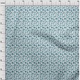 thumbnail image 4 of oneOone Cotton Poplin Blue2 Fabric Florals Craft Projects Decor Fabric Printed By The Yard 56 Inch Wide, 4 of 4