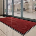 thumbnail image 1 of Tapis de Porte avant pour Entrée Extérieure, Tapis en Caoutchouc Naturel Robuste, Tapis de Porte Intérieur et Extérieur 45*75 cm, 1 of 1