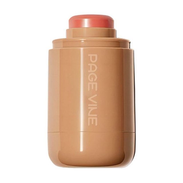 PAGE VINE Pocket Blush Stick 6 Colors Lip & Cheek Highlighting Highlighting & Stick Natural