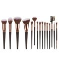 thumbnail image 2 of 15-Piece Makeup Brush Set with Soft Fibre Bristles for Beginners, 2 of 6
