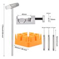 thumbnail image 2 of Unique Bargains Watch Band Link Pin Remover, Hammer Punch Pins Orange Strap Holder Watch Repair, 2 of 6