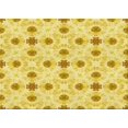 thumbnail image 1 of Ahgly Company Machine Washable Indoor Rectangle Transitional Yellow Area Rugs, 8' x 12', 1 of 7