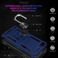 thumbnail image 2 of LAICAIW Étui pour iPod Touch 7, Étui iPod Touch 6, Étui Hybride Robuste Antichoc avec Béquille Intégrée pour Apple iPod Touch 7e/6e/5e Génération (Bleu), 2 of 7