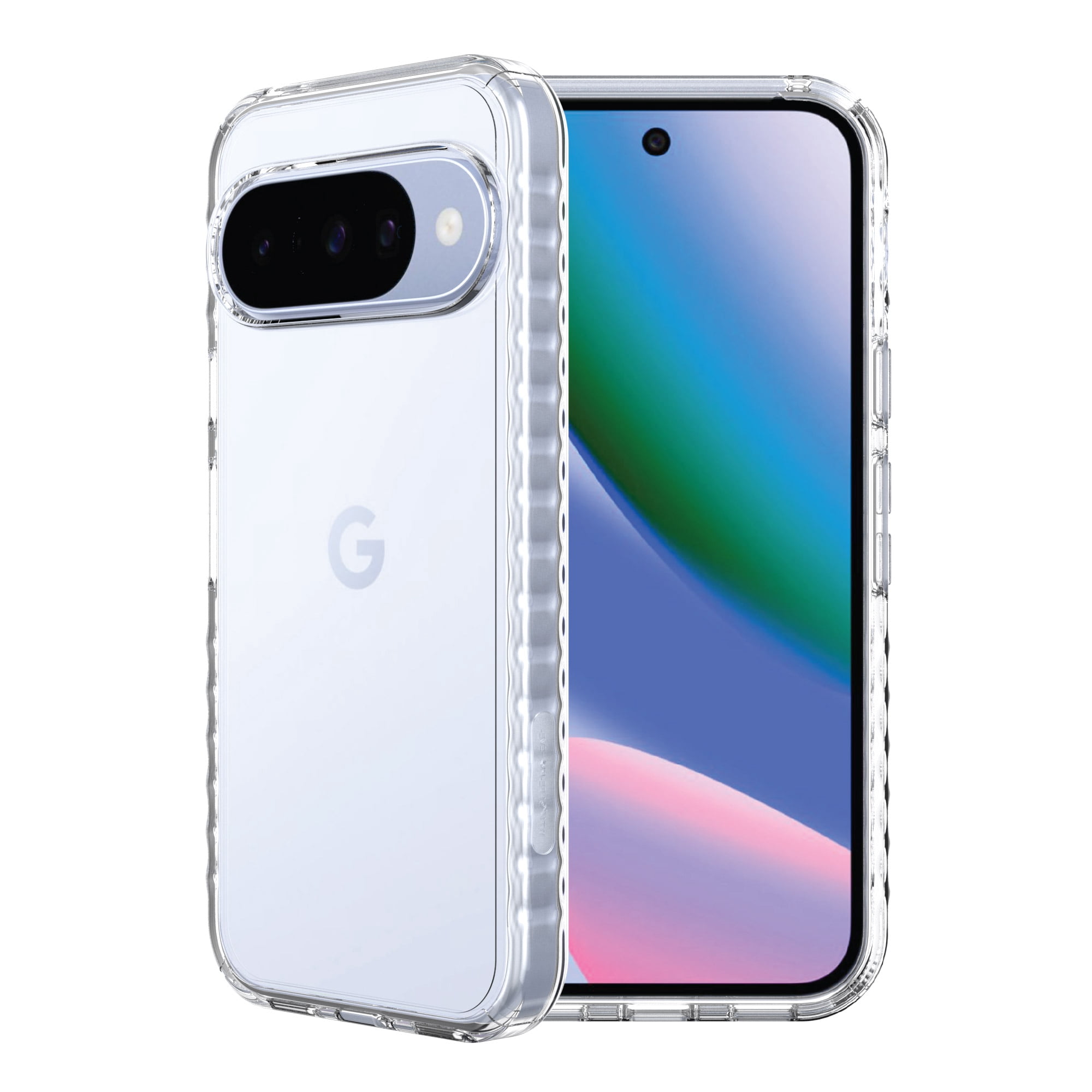 onn Coque transparente en gel stylisée pour Pixel 10
